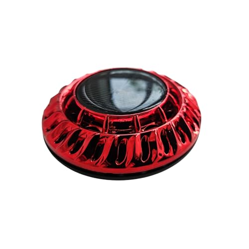 Solar Rotating UFO Car Perfume | Dashboard Decoration with 360 degree Automatic Spinning | Air Freshener with Fragrance