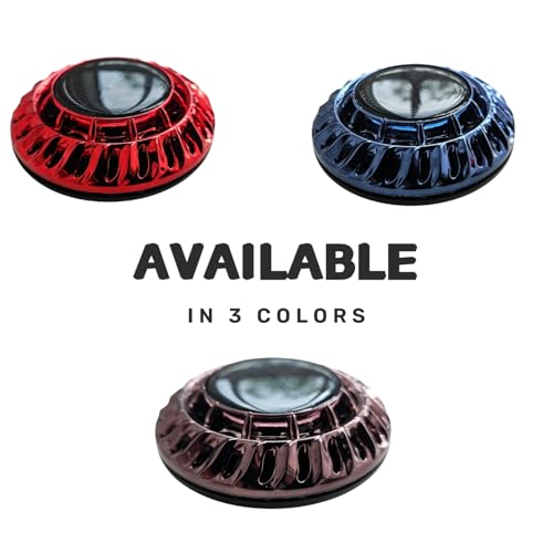 Solar Rotating UFO Car Perfume | Dashboard Decoration with 360 degree Automatic Spinning | Air Freshener with Fragrance