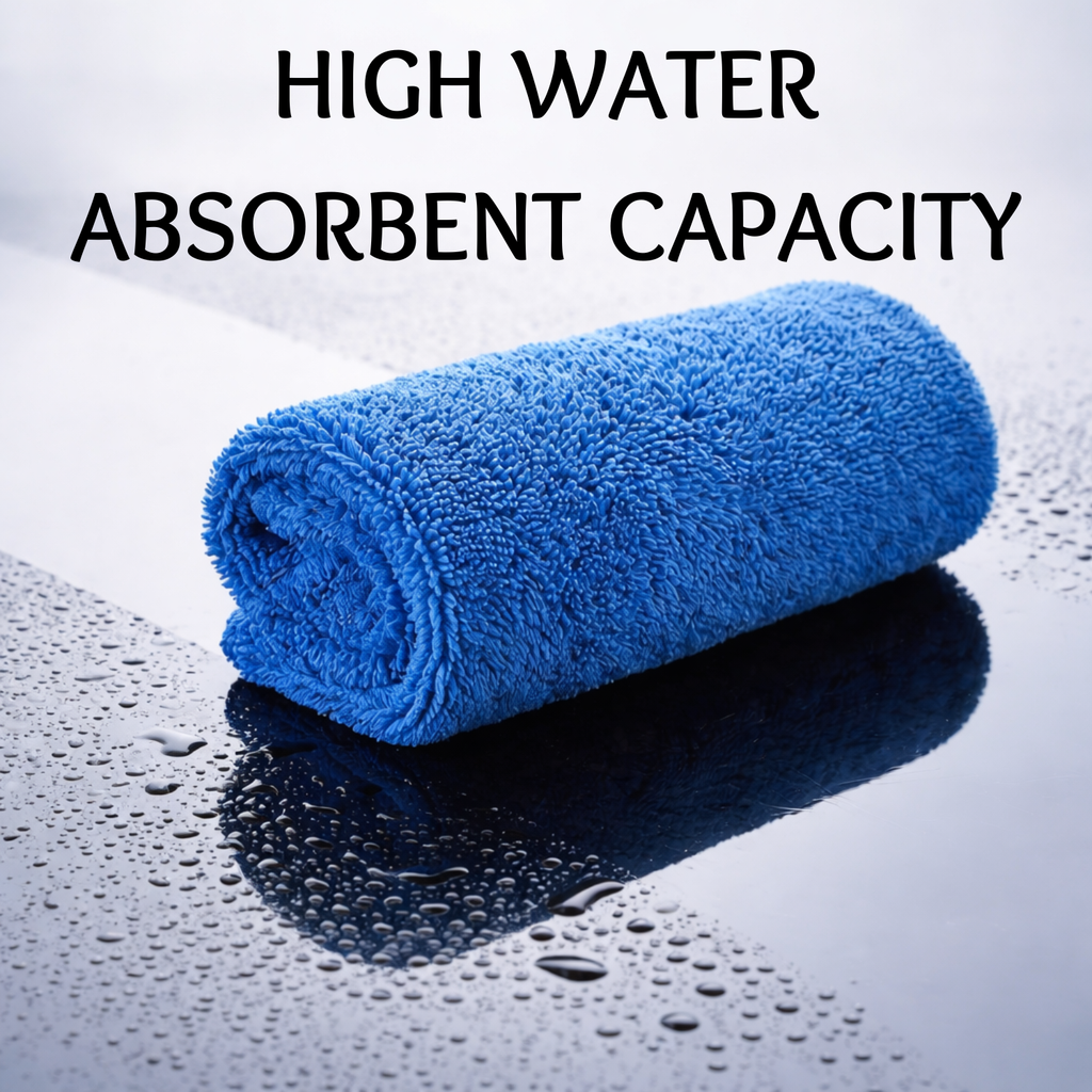 Mintwax 350 GSM Microfiber Cleaning Cloths – Pack of 4 (40x40cm) | Ultra Soft, Lint-Free, Quick Dry | Multipurpose for Car, bike cleaning, washing and detailing