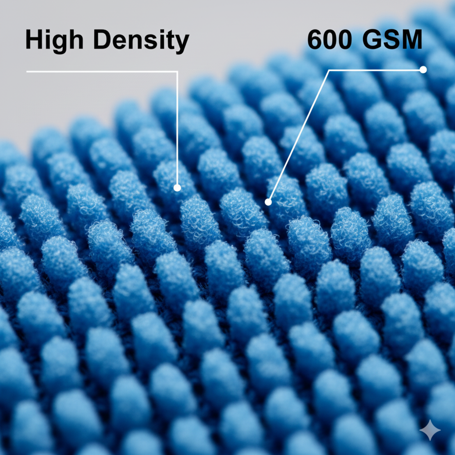 Mint Wax 600 GSM Microfiber Cleaning Cloths – Pack of 2 (40x40cm) | Ultra Soft, Lint-Free, Quick Dry | Multipurpose for Car, Bike Cleaning, Washing and Detailing